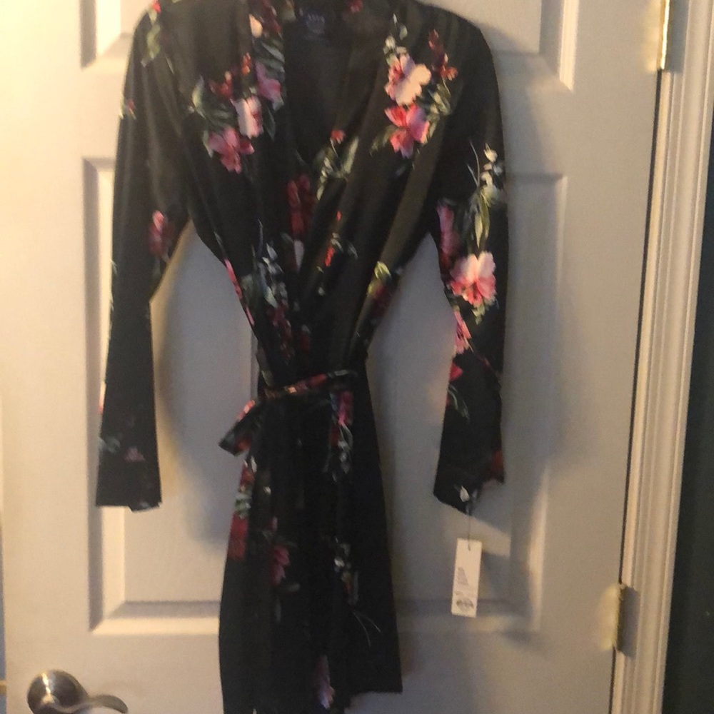 Long Sleeve💐Silky 👘Robe